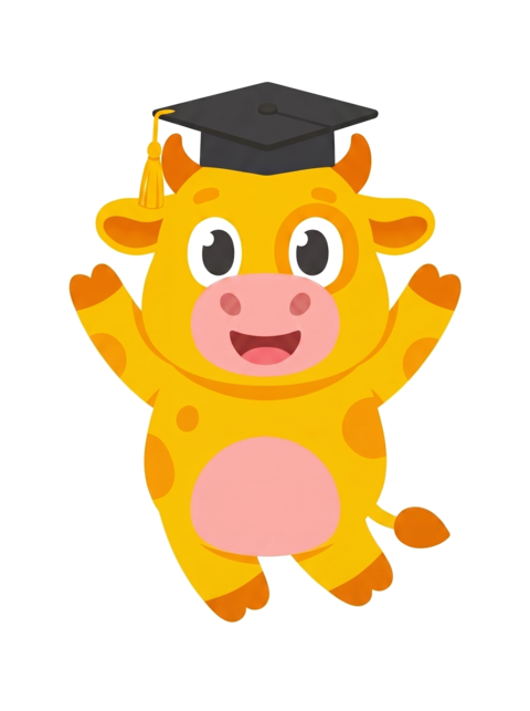 Mumu celebrating with both arms in the air